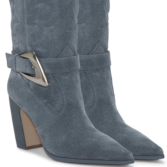 Vince Camuto Shoes - Vince Camuto Biancaa Knee High Western Boot Wide Calf